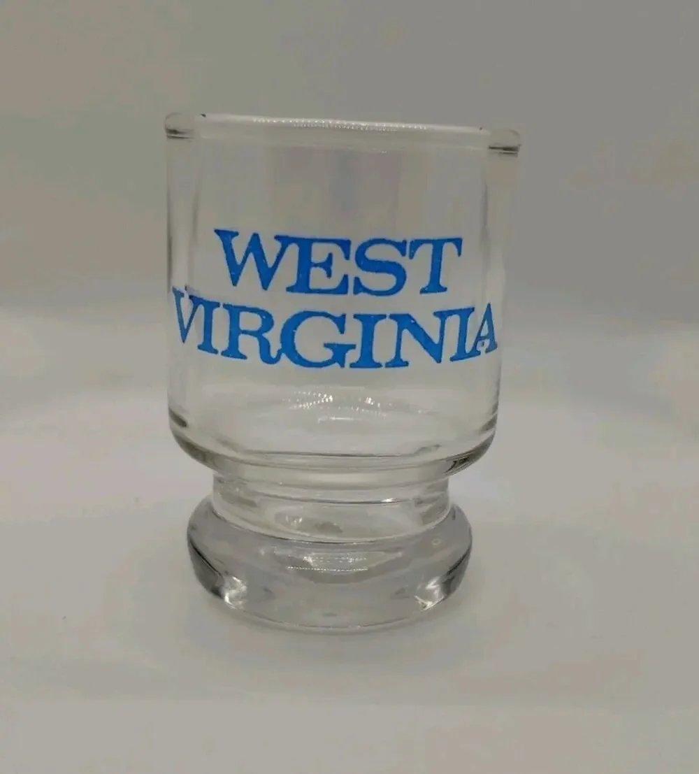 West Virginia Shot Glass - WV State Shotglass
